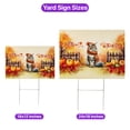thumbnail image 5 of Happy Thanksgiving Maine Coon Give Thanks Fall Beanie Scarf Welcome Yard Sign Cat Lover Kitten Owner Gifts Outdoor Home Lawn Garden Porch Decor - 00020, 5 of 5