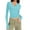 Light Blue, variant on Miqool Womens Long Sleeve Shirts Fall Fashion Outfits 2023 Winter Basic Layering Slim Fitted Workout Tops Casual V-Neck Tunics Stretchy Tee Shirts Blouse