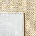 thumbnail image 5 of SAFAVIEH Hampton Ali Diamond Indoor/Outdoor Area Rug, Yellow, 6'5" x 6'5" Square, 5 of 9