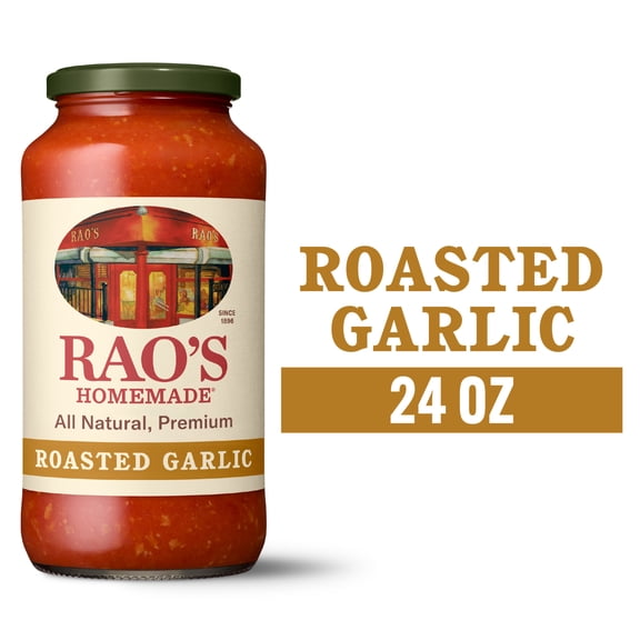 Rao's Homemade Roasted Garlic Sauce Made with Italian Tomatoes, 24 oz