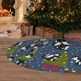 thumbnail image 6 of Yiaed Festive Cats and Trees Print Christmas Tree Skirt , Tree SkirtsTree Mat for Christmas Winter Holiday Indoor Decorations-48", 6 of 7