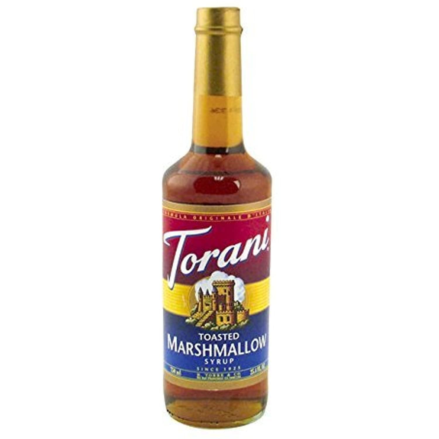 Torani Toasted Marshmallow Syrup Plastic Bottle, 750 Ml