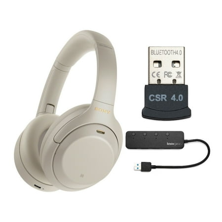 UPC: 0040962915479 | Sony Bluetooth Noise Cancelling Over-Ear Headphones Silver WH1000XM4S_K5