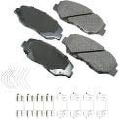Disc Brake Pad Set Fits select: 2012-2016 HONDA CR-V, 2016-2018 HONDA CIVIC