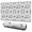 Black and White, variant on Long Mouse Pads for Desk,Baseball Word Pattern Desk Mats on Top Of Desks, Desk Mouse Pad Extra Large with 3mm Non-Slip Base and Stitched Edge for Gaming,Office,Work,Home 31.5"x11.8"