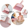 thumbnail image 3 of Mini Dustpan and Brush Set, Multi-Functional Cleaning Tool with Hand Broom Brush, Plastic Dust Pan, Coral Fleece Cleaning Cloth, 3 of 5