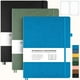 thumbnail image 1 of Cuaderno MALEDEN College Ruled A4 de piel, tapa dura, paquete de 3, 1 of 6