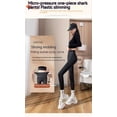 thumbnail image 6 of 2022 Winter Slim Cotton Not Tight Stretch Skin Solid Color Black Ordinary Pants Leggings XL, 6 of 11