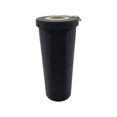 thumbnail image 4 of Vaso para escupir semillas de girasol duradero, impreso en 3D, organizador portátil versátil. Negro, 4 of 9