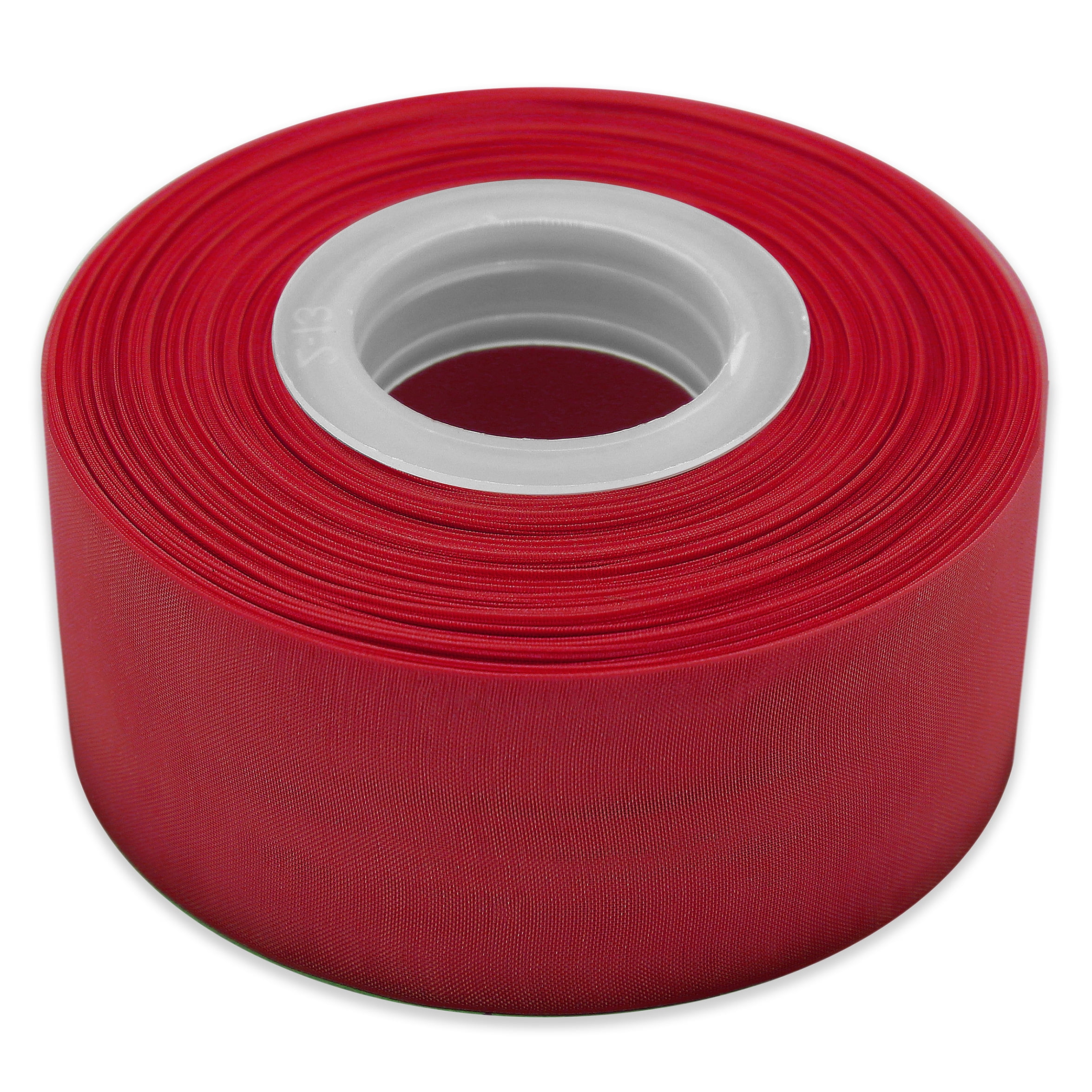 Red Sheer Organza Ribbon for Crafts and Wedding, 1.5" x 50 Yards by Gwen Studios