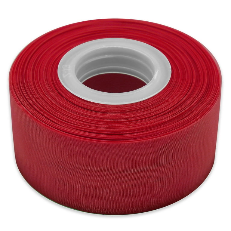 Gwen Studios Sheer Organza Ribbon in Red | 1.5 x 50yd | Michaels