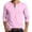 Purple, variant on SGFCWSX Men's Cotton-Linen Blend Long-Sleeve Button-Up Top – Solid Color Casual Shirt Green Size M