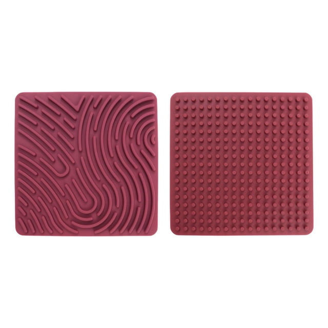 Lipstore Silicone Sensory Activity Board, Fine Motor Skill Learning Toys, Kids Fidget Toy Brown