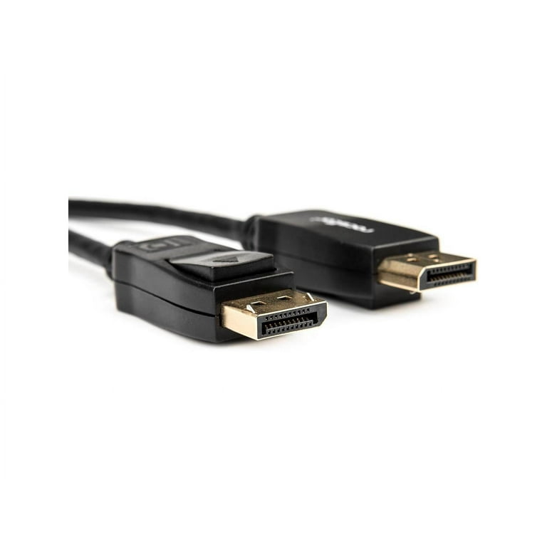 Rocstor Premium Mini DisplayPort Male to DisplayPort 1.2 Male Cable M/M -  6ft