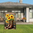 thumbnail image 3 of Amhnf Howdy Yall Sunflowers In Cowboy Boots Garden Flag For Home Outdoor Garden Yard Decor 12x18 inch, 3 of 5