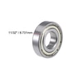 thumbnail image 3 of Deep Groove Ball Bearings Z2 Double Shielded Chrome Steel Roller, 5/8"x1-3/8"x11/32", 3 of 4