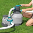 thumbnail image 2 of Bestway 2,200 Gallon Sand Filter Pump for Above Swimming Ground Pools up to 14,400 Gallons, 2 of 9