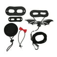 thumbnail image 2 of Reptile Harnessand Leash,Reptile Harness and Leash Lizard Traction Rope Hat Bowtie Set Reptile Lizard Leash Kit Masterfully Created, 2 of 8