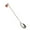 Silver 5, variant on Joernso Christmas Spoon with Pendant Temperature-resist Stainless Steel Mixing Stirrer Kitchen Tableware Xmas Spoon for Party