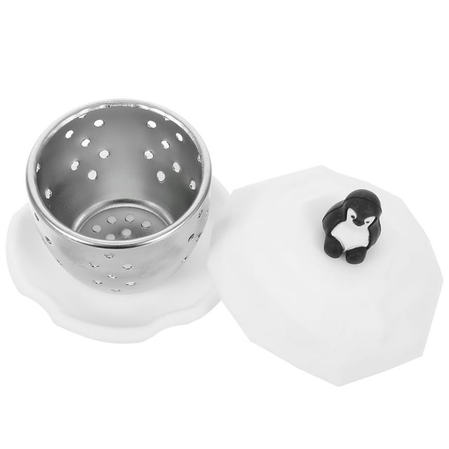 1pc Infusor de té de acero inoxidable Filtro de té de té Filtro de té de forma animal