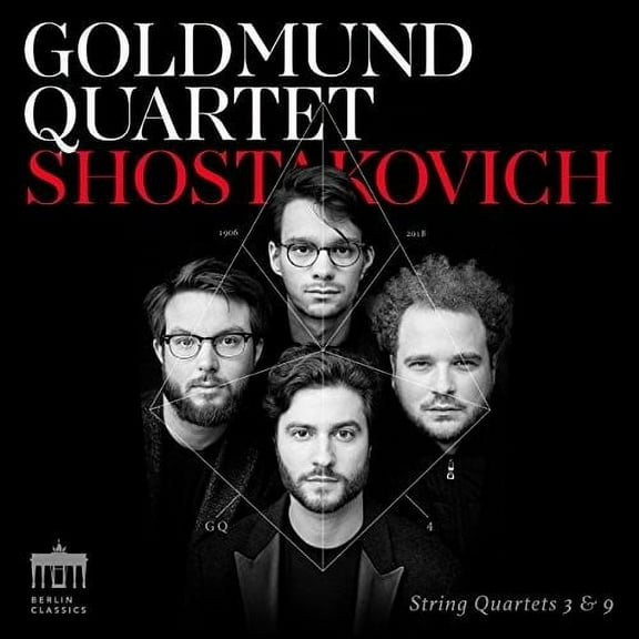 Shostakovich / Goldmund Quartet - String Quartets 3 & 9 - Music & Performance - CD