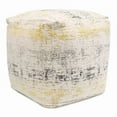 thumbnail image 2 of Pasargad Home Grand Canyon Distressed Cotton Pouf - 20 x 20 x 20 in., 2 of 2