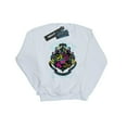 thumbnail image 1 of Harry Potter Girls Neon Hogwarts Crest Sweatshirt, 1 of 5