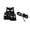Black, variant on Soft Emotional Harness Adjustable Escape-Resistant Reptiles Harness Squirrels Breathable Lizards Leashes