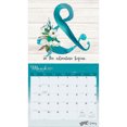 thumbnail image 3 of Love the Journey 2027 14 X 24 Inch (Hanging) Monthly Deluxe Wall Calendar Featuring the Artwork of Jo Moulton Linen Enve, (Paperback), 3 of 10
