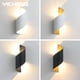 thumbnail image 2 of Lámpara de pared LED de diseño en espiral de 10 W, luces de pared para interiores, impermeable, para exteriores, moderna lámpara de pared nórdica, luz de pared para interiores, decoración del hogar, 2 of 5