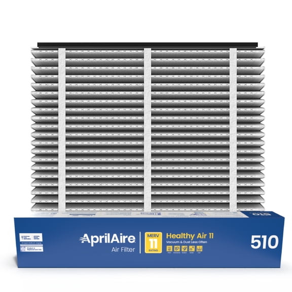 AprilAire 510 Replacement Filter for AprilAire Whole-House Air Purifiers - MERV 11 Clean Air Furnace Filter (Pack of 1)