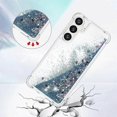 thumbnail image 4 of Funda YB Quicksand Series-1 para Samsung Galaxy S24+ con lentejuelas líquidas flotantes y cubierta de TPU., 4 of 5