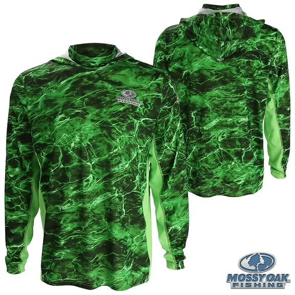 Mossy Oak Fishing Perf. Elements Sun Hoodie (M)- Morey