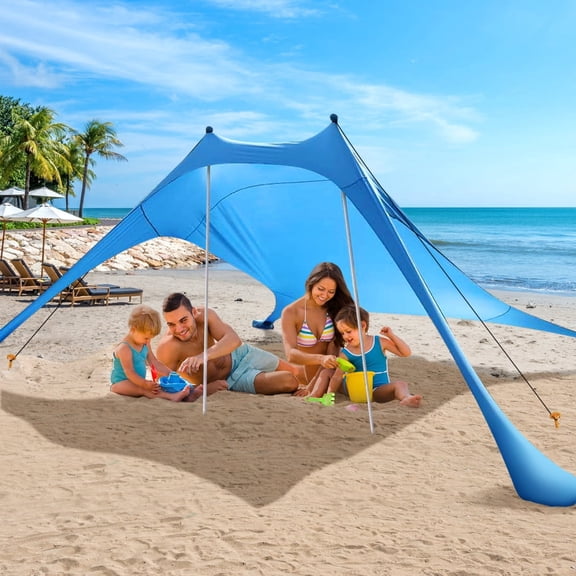 Durable Shade Sail, An All - In - One Sun Protection Solution For Beach, Camping And More, Enjoy Anywhere