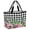 Black Pink Green, variant on Spring Pink Roses Beach Bag for Women,Large Breathable Mesh Beach Tote Bag,Pastoral Eucalyptus Leaves Rustic Burlap Sandproof Lightweight Travel Bags for Vacation Picnic Swimming Pool