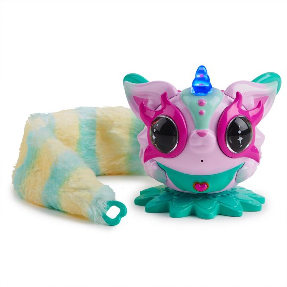 Pixie Belles - Rosie (Pink) - Interactive Enchanted Animal Toy with Bonus Tail
