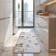 thumbnail image 4 of White Butterfly Rose Pattern Kitchen Rug Mat,Kitchen Runner Rugs Non Skid Washable,Decorative Kitchen Floor Mats for Kitchen,Sink,Laundry,17"x47.2", 4 of 7