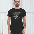 thumbnail image 3 of Tee Hunt Merry and Bright Cute Christmas T-Shirt Jolly Santa Xmas Men's Tee, Black, 4X-Large, 3 of 5