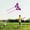 Purple, variant on Kite, Large Biomimetic Delta Kite for Adults Kids with Long Floating Tail, Easy to Fly in Gentle Wind, High-End Vinyl Outdoor Flying Toy, Includes String Line