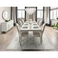 thumbnail image 2 of Michael Amini London Place Velvet Dining Side Chair - Creamy Pearl, 2 of 6