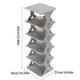 thumbnail image 3 of Zapatero de Plástico Grueso y Ensanchado, Gris, Tamaño Pequeño, Fácil de Instalar, Extraíble y Lavable, Organizador de Almacenamiento para Zapatos de Hombres, Mujeres y Niños | Armario Compacto con R, 3 of 6