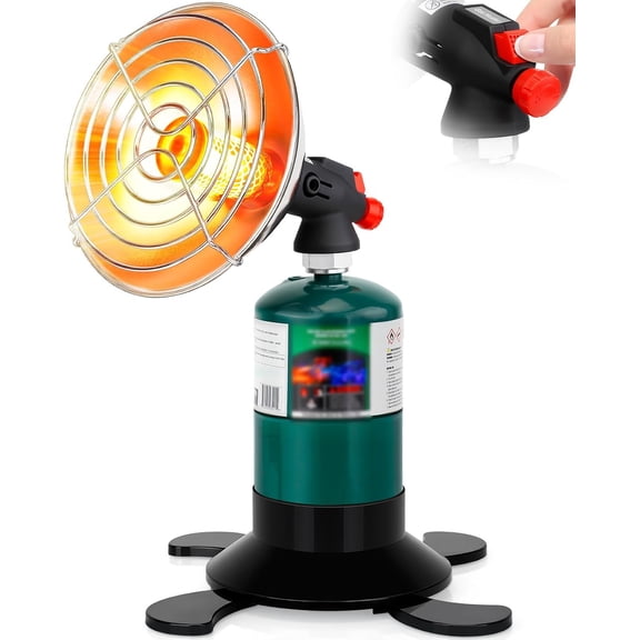 HRT Portable Propane Heater for Camping, Outdoor Tent Heater with Self Igniter