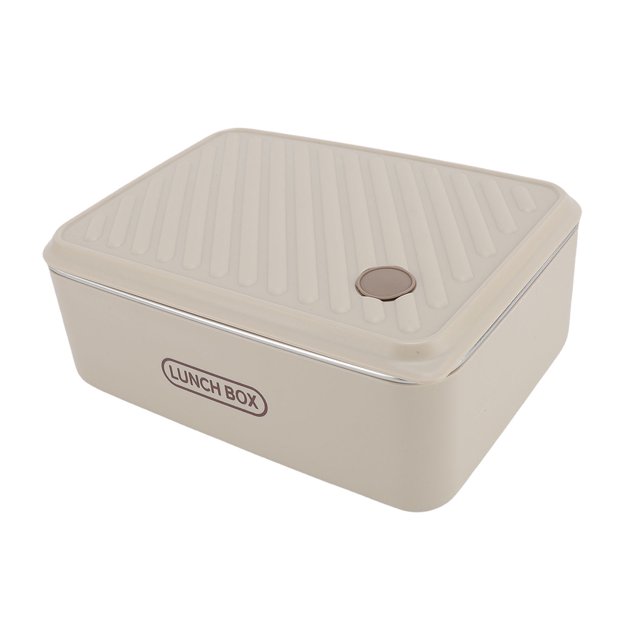 304 Stainless Steel Lunch Box, 1200ml Sealed Food Prep Container With Lids, Metal BentoBox for Adults Office Camping Picnic Travel Work