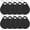 Black-ntag215-3#-10pcs, variant on NFC Tags 215 NFC Keytags Black NFC fob Rewritable NFC 215 Tag NFC Business Card Programmable NFC Tag 504 Bytes Memory,Compatible with Android & iPhones (Black-NTAG215-3#-10PCS)