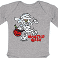 thumbnail image 4 of Inktastic Monster Mash Boys or Girls Long Sleeve Baby Bodysuit, 4 of 5