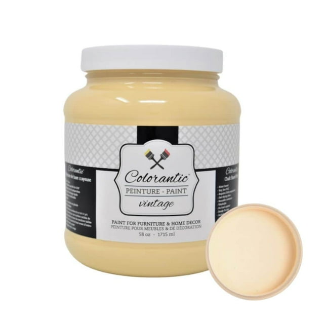Colorantic / Peinture à la Craie à Base pour Meubles Bricolage - ORANGE - 58 oz