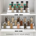 thumbnail image 2 of SIMPLEMADE 3-Tier Spice Rack Organizer - Versatile Storage Shelf for Kitchen, Bathroom, Bedroom & Office, Set of 1, White, 2 of 6