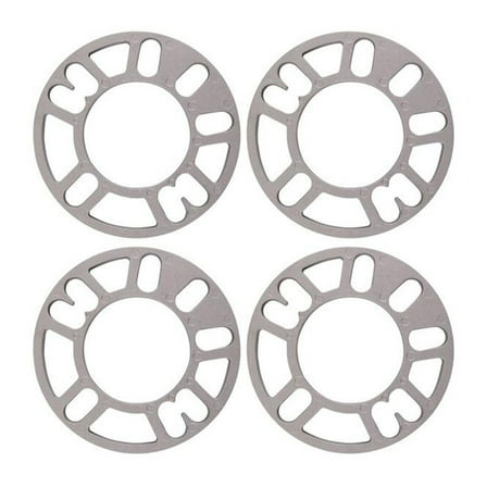 4pcs 10mm Wheel Spacers Shims Plate Alloy Aluminum for 4 and 5 Wheels/ Rims
