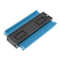 thumbnail image 2 of 1 piece 15 cm gauge household shape duplicator plastic measuring tool blue, 2 of 8