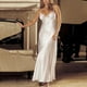 thumbnail image 1 of ICHUANYI Clearance Women Sexy Lingerie Lace Babydoll Underwear Sleepskirt Satin Lace Long Gown(White, 2XL) Ichuanyi Ichuanyi, 1 of 2